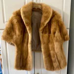 Vintage Retro 1960s Fur Stole